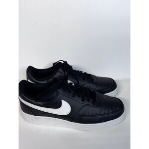 Nike Court Vision Low Men's Size 9 Black White Sneakers Retro DH2987-001
